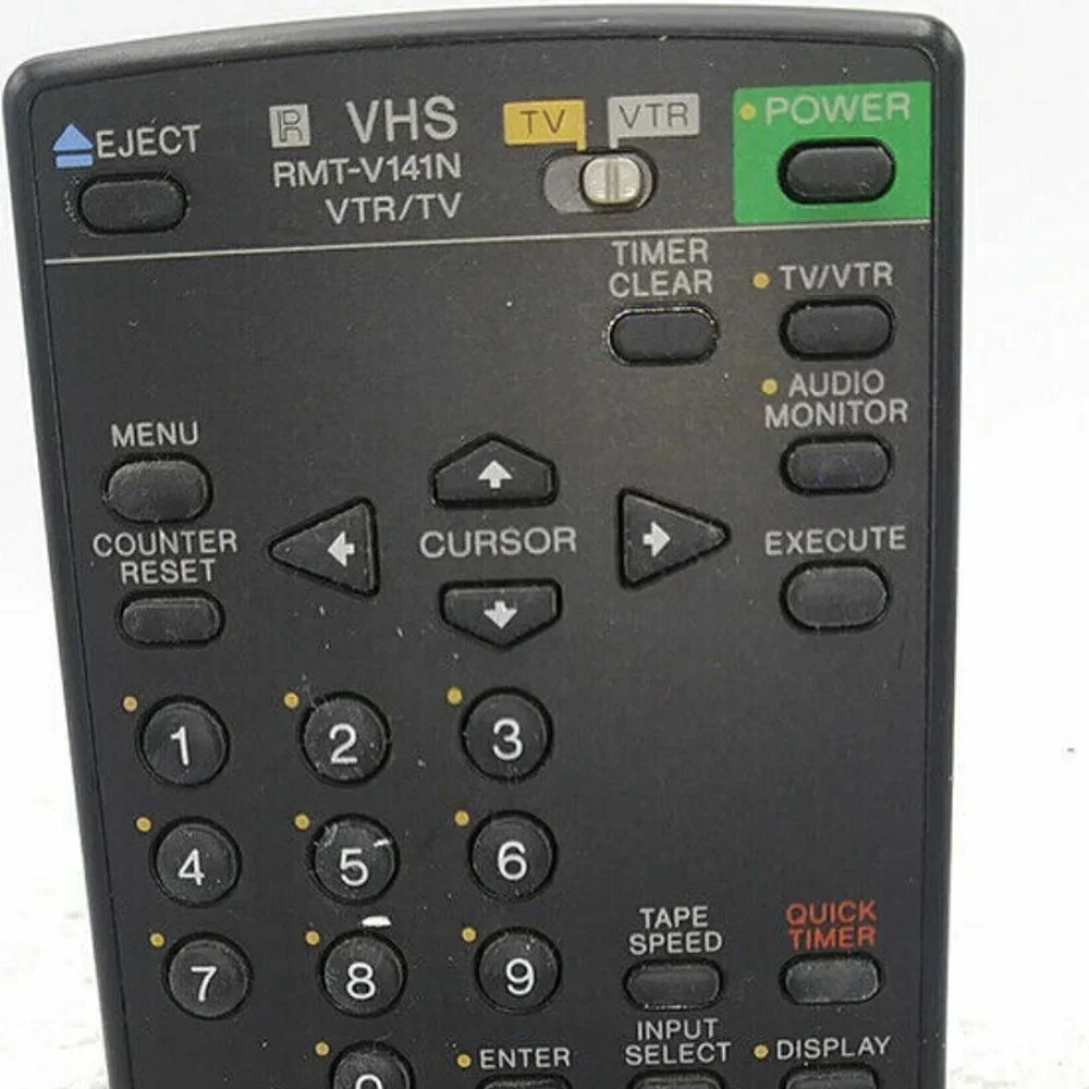 Sony Remote - VHS - RMT-V141N, VTR/TV - Tested. Works.